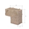 Hastings Home Storage Basket, Natural, 16 in L x 8 in W x 14 in H 450466HTX - alternate 2